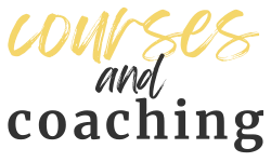 courses and coaching
